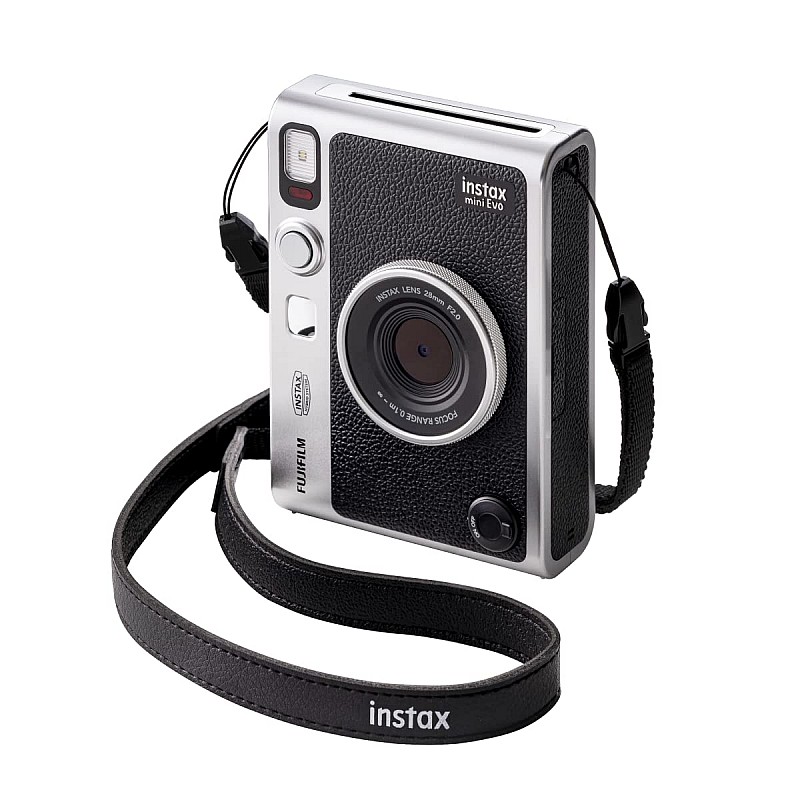 Fujifilm Instax Mini Evo Hybrid Camera Premium Edition, Black