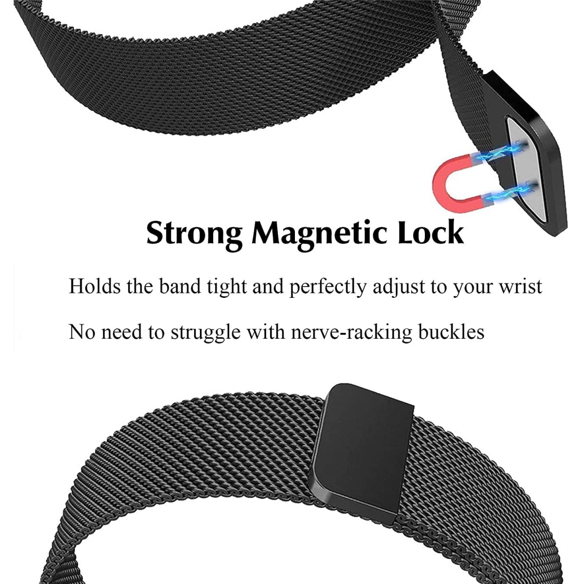HUMBLE Stainless Steel 19mm Chain Strap with Magnetic Buckle Compatible with Noise Colorfit Pro 2, Boat Storm Smart Watch & Watches with 19mm Lugs. HUMBLE Stainless Steel 19mm Chain Strap with Magnetic Buckle Compatible with Noise Colorfit Pro 2, Boat Storm Smart Watch & Watches with 19mm Lugs.