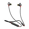 Infinity - JBL Glide 120, in Ear Wireless Earphones with Mic, Deep Bass, Dual Equalizer (Black & Red)