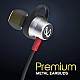 Infinity - JBL Glide 120, in Ear Wireless Earphones with Mic, Deep Bass, Dual Equalizer (Black & Red)