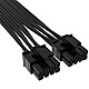 Corsair 600W 12+4 pin PCIe 5.0 12VHPWR Type-4 600W PSU Power Cable - CP-8920284