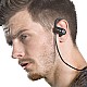 Bass Evolution 2019 Design Hexa Bluetooth 5.0 Wireless Sports Earphones with Mic (Black)