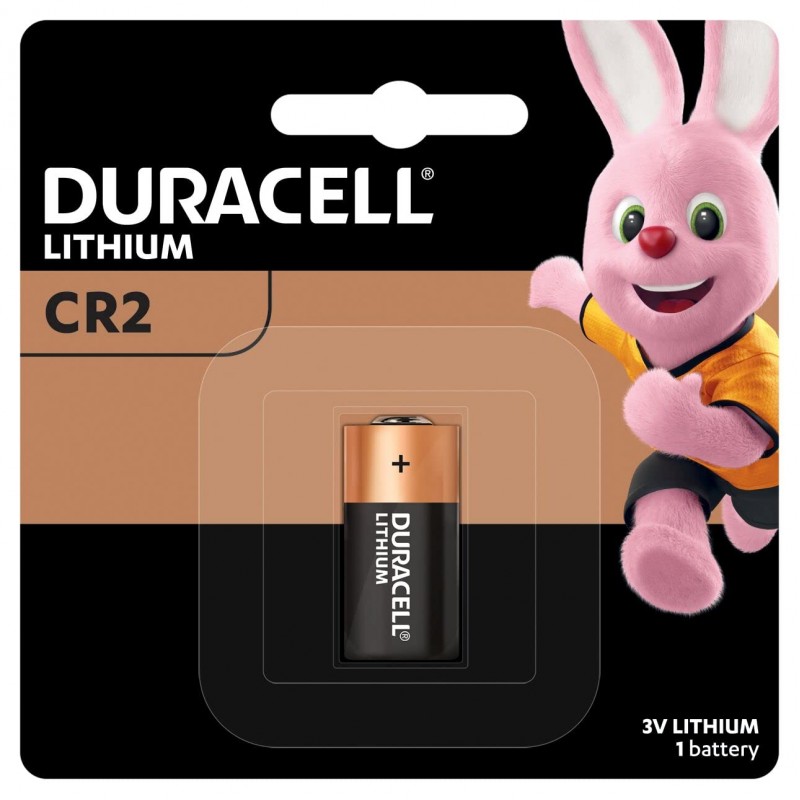 Duracell High Power Lithium CR2 Battery 3V, pack of 1 (CR15H270) suitable for use in sensors, keyless locks, photo flash and flashlights