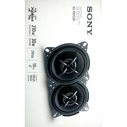 Sony Car Speaker XS-FB102E 10 cm (4 inch) 2-Way Coaxial Speakers (Black), Peak Power - 210W, RMS Power - 30W, Rated Power - 30W