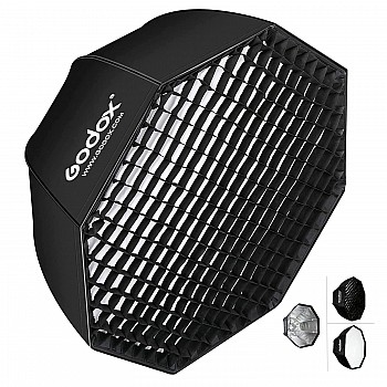 Godox SB-UE 80cm / 32 Inch Portable Octagon Honeycomb Grid Umbrella Speedlite Softbox with Bowens Mount