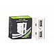 Wayona 18W Dual USB Socket Fast Charger Compatible with Anchor Roma Switch Plate - White