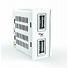 Wayona 18W Dual USB Socket Fast Charger Compatible with Anchor Roma Switch Plate - White