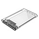 Orico 2.5Inch SATA Type-C Transparent Hard Drive Enclosure