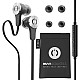 MuveAcoustics Drive MA-1000SB Premium in-Ear Wired Headphones with Mic (Steel Black)