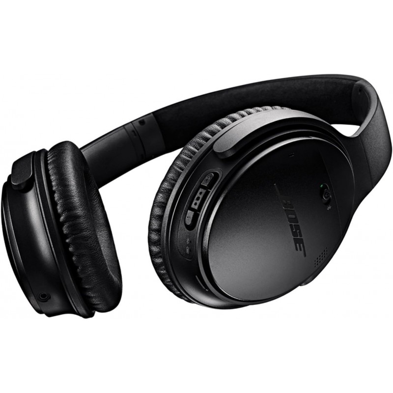 Bose QuietComfort 35 II Wireless Bluetooth Headphones, Noise-Cancelling, with Alexa Voice Control - Black