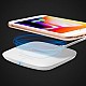 Spigen F301W, 10W Fast Wireless Charger Compatible For All Qi-Enabled Smartphones, Cellular Phones And More - White