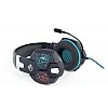 Cosmic Byte G1500 7.1 Channel USB Headset for PC with RGB LED Lights and Vibration (Black/Red)