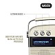 Carvaan Saregama Marathi - Bookshelf Portable Music Player with 5000 Preloaded Songs, FM/BT/AUX (Porcelain White)