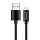 Honeywell USB 2.0 to Type C Cable -1.2 Meter-Braided for Smartphone (Black)