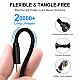 Wayona 65W Nylon Braided USB A to Type C 3Ft 1M 3A Fast Charger USB C Cable For Samsung Galaxy S9 S8 (1M, Black)