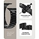 Fullmosa Compatible Apple Watch Band 42mm 44mm 45mm, Stainless Steel iWatch Band with Case for Apple Watch Series 9/8/7/6/5/4/3/2/1/SE/SE2/Ultra 2/Ultra, 42mm 44mm 45mm Black (Watch not Included)