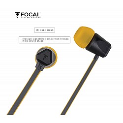 Focal Sense 100SI Wired in Ear Earphone with Mic (Black)