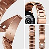 Spigen Modern Fit Strap Designed for Samsung Galaxy Watch 6/5/4 44/40mm, Classic 6 47/43mm, 5 Pro 45mm, 4 Classic 46/42mm, 3 41mm, Active 1&2 - Rose Gold