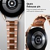 Spigen Modern Fit Strap Designed for Samsung Galaxy Watch 6/5/4 44/40mm, Classic 6 47/43mm, 5 Pro 45mm, 4 Classic 46/42mm, 3 41mm, Active 1&2 - Rose Gold