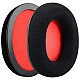 Geekria Earpad for HyperX Cloud II Gaming Headset Ear Pad/Ear Cushion/Ear Cups/Ear Cover/Earpads Repair Parts (Black/Red)