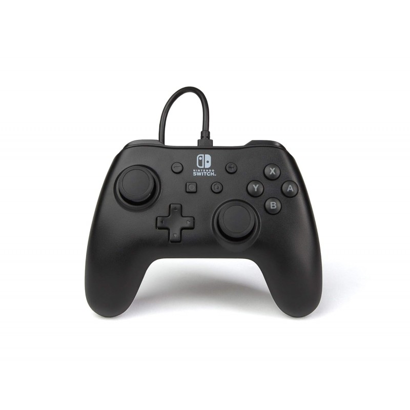 PowerA Wired Gaming Controller for Nintendo Switch, Black (Officially Licensed)