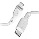 Spigen Apple MFi Certified USB C to Lightning Charge Sync Cable 1.0 Meters - White