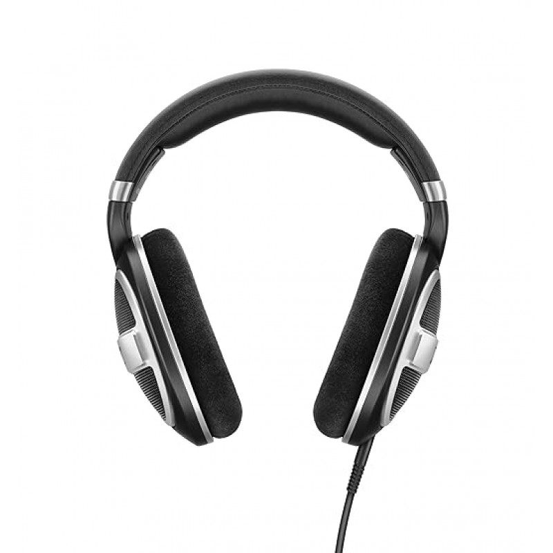 Sennheiser HD 599 Special Edition Wired, Over The Ear Audiophile Headphones with E.A.R. Technology for Wide Sound Field, Open-Back Earcups, Detachable Cable (Black) Without Mic