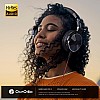 OneOdio Pro-10 Over Ear Headphones-Adapter Free Closed Back & Mixing DJ Stereo Headset with Hi-res Certification for AMP Computer Recording Phone Piano Guitar Laptop - Black Professional Studio Monitor Headphones