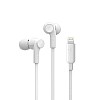 Belkin in-Ear Noise Isolation Earphone with Lightning Connector Compatible with XS, XS Max, XR, X, 8, 8 Plus, iPad and More - White