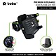 BOBO BM3 Aluminium Waterproof Bike/Motorcycle/Scooter Mobile Phone Holder Mount, Ideal for Maps and GPS Navigation (Black)