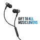 Flybot Stark Wired Metal in Ear Stereo Bass Headphone with Mic & 3.5mm Universal Jack [Black]