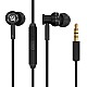 Flybot Stark Wired Metal in Ear Stereo Bass Headphone with Mic & 3.5mm Universal Jack [Black]