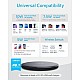 Anker Wireless Charger,313 Wireless Charger(Pad)Qi-Certified 10W Max For Iphone 12/12 Pro/12 Mini/12 Pro Max,Se 2020,11,Airpods(No Ac Adapter,Not Compatible With Magsafe Magnetic Charging)Black