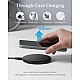 Anker Wireless Charger,313 Wireless Charger(Pad)Qi-Certified 10W Max For Iphone 12/12 Pro/12 Mini/12 Pro Max,Se 2020,11,Airpods(No Ac Adapter,Not Compatible With Magsafe Magnetic Charging)Black