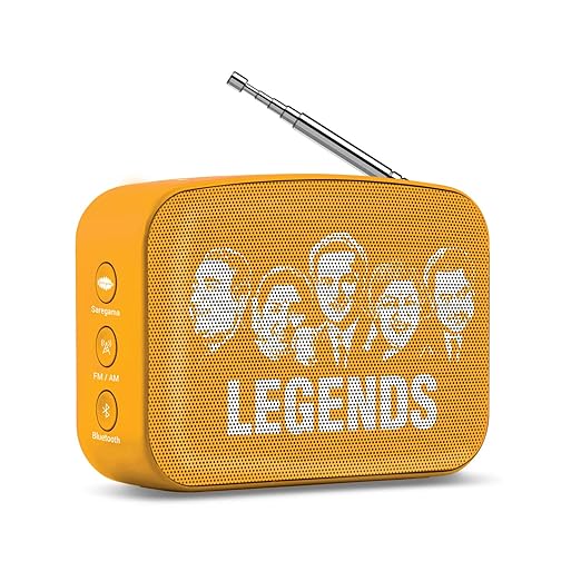 Saregama Carvaan Mini Hindi 2.0 - Music Player with Bluetooth/FM/AM/AUX (Saffron Orange) Saregama Carvaan Mini Hindi 2.0 - Music Player with Bluetooth/FM/AM/AUX (Saffron Orange)