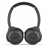 Philips Audio Upbeat TAUH202 On Ear Wireless Bluetooth Headphones with Mic, Lightweight Headband, Noise & Echo Cancellation and Soft Cushions for Extra Comfort (Black)