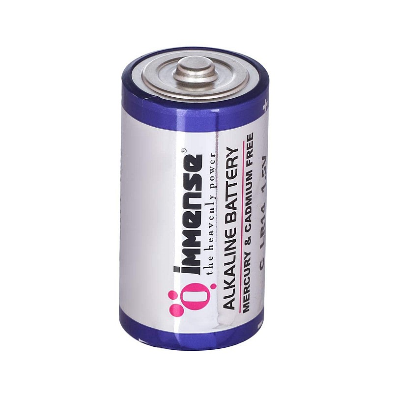 Immense C LR14 Alkaline Batteries – High Capacity 1.5V, Ultra Long-Lasting, Leak-Proof Design, Ideal for High-Drain Devices – 24 Battery