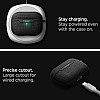 Spigen UrbanFit Cover Case forAirpods Pro (2019) - Black, Headphone, Durable PC & Fabric