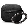 Spigen UrbanFit Cover Case forAirpods Pro (2019) - Black, Headphone, Durable PC & Fabric