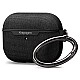 Spigen UrbanFit Cover Case forAirpods Pro (2019) - Black, Headphone, Durable PC & Fabric