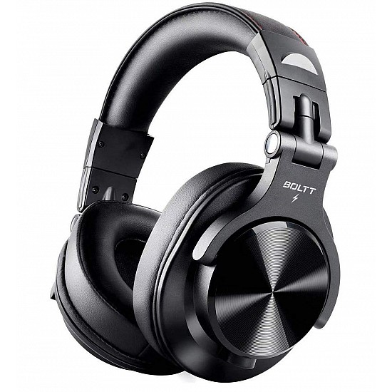 Fire-Boltt Blast 1400 Over -Ear Bluetooth Wireless Headphones with 25H Playtime, Thumping Bass, Lightweight Foldable Compact Design with Google/Siri Voice Assistance