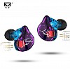 Voyarge KZ ZST PRO Wired In Ear Earphones with Mic (Black)