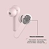 Hifuture Flybuds Voice Assistant, Rated Ipx5 Waterproof And Sweatproof, Auto Pairing Bluetooth Truly Wireless In Ear Earbuds With Mic, Smart Touch Sensor Control, Magnetic Charging Case