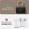 CYRILL Spigen Cyrill Mini Bag Compatible with Airpods Pro Case (2019) for Women, Cute Leather Airpods Pro1 Case Cover with Crossbody Strap - Black