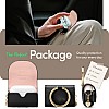 CYRILL Spigen Cyrill Mini Bag Compatible with Airpods Pro Case (2019) for Women, Cute Leather Airpods Pro1 Case Cover with Crossbody Strap - Black