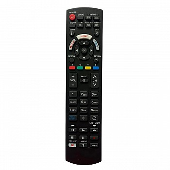 Upix Remote with Netflix Function (No Voice), Compatible/Replacement for Panasonic Smart TV LCD/LED Remote Control (Exactly Same Remote Will Only Work)