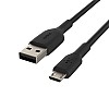 Belkin USB-A to Micro USB Charging Cable for Android Phones and Tablets (3.3 Feet/1 Meter, Black) -