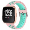 Compatible with Fitbit Versa/Versa 2/Versa Lite Sport Bands Soft Silicone Sport Watch Strap Bracelet Wristbands Women Man for Versa Watch XMUXI- 61021 (Watch is NOT Included) (Size Large,#7)