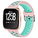 Compatible with Fitbit Versa/Versa 2/Versa Lite Sport Bands Soft Silicone Sport Watch Strap Bracelet Wristbands Women Man for Versa Watch XMUXI- 61021 (Watch is NOT Included) (Size Large,#7)