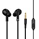 ZEBRONICS Zeb-Tulip Wired in Ear Earphone with Mic (Black)